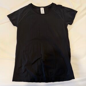 Athleta Black Short Sleeve Tee